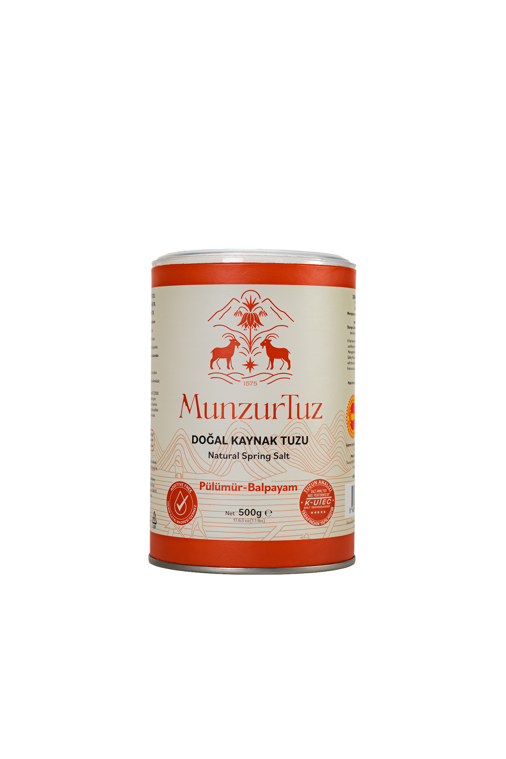 Sofrada Öğütme Doğal Kaynak Tuzu Kutu 500gr